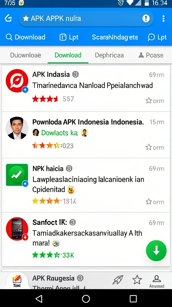 afaf - Tampilan awal AFAF yang menarik dan intuitif.
