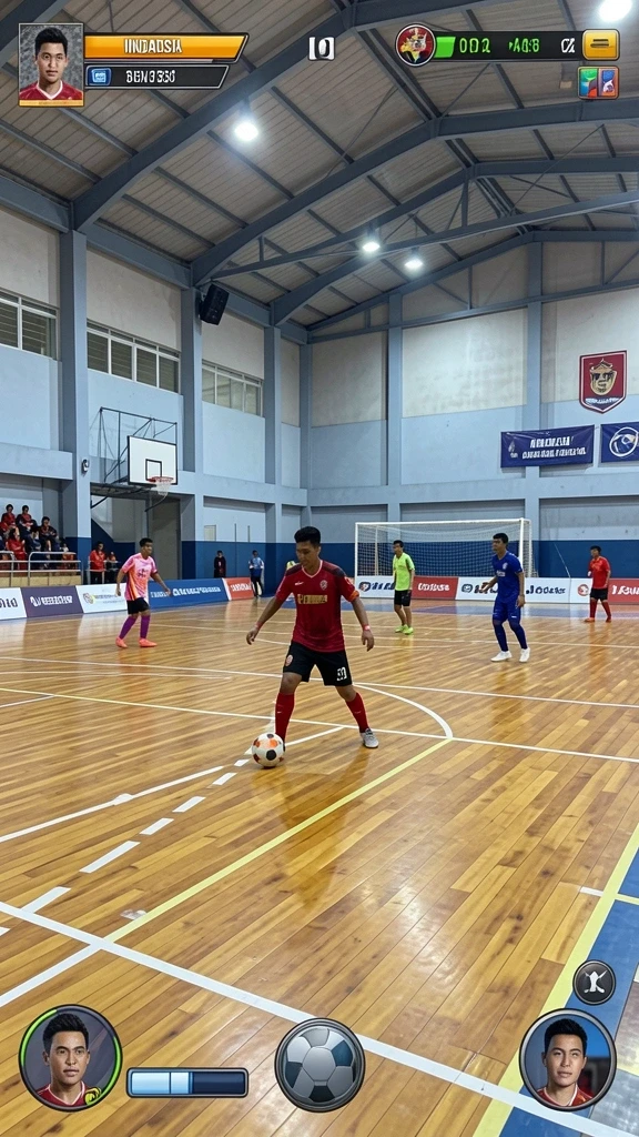 d73 - Tampilan awal game yang memukau dan intuitif.