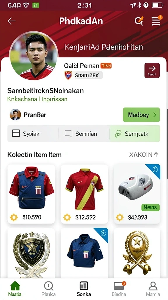 inova77 - Karakter-karakter unik yang dapat dimainkan.