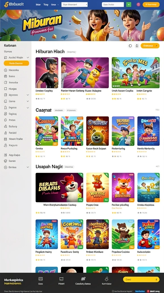 rejekihub - Tampilan antarmuka pengguna yang sederhana dan menarik.